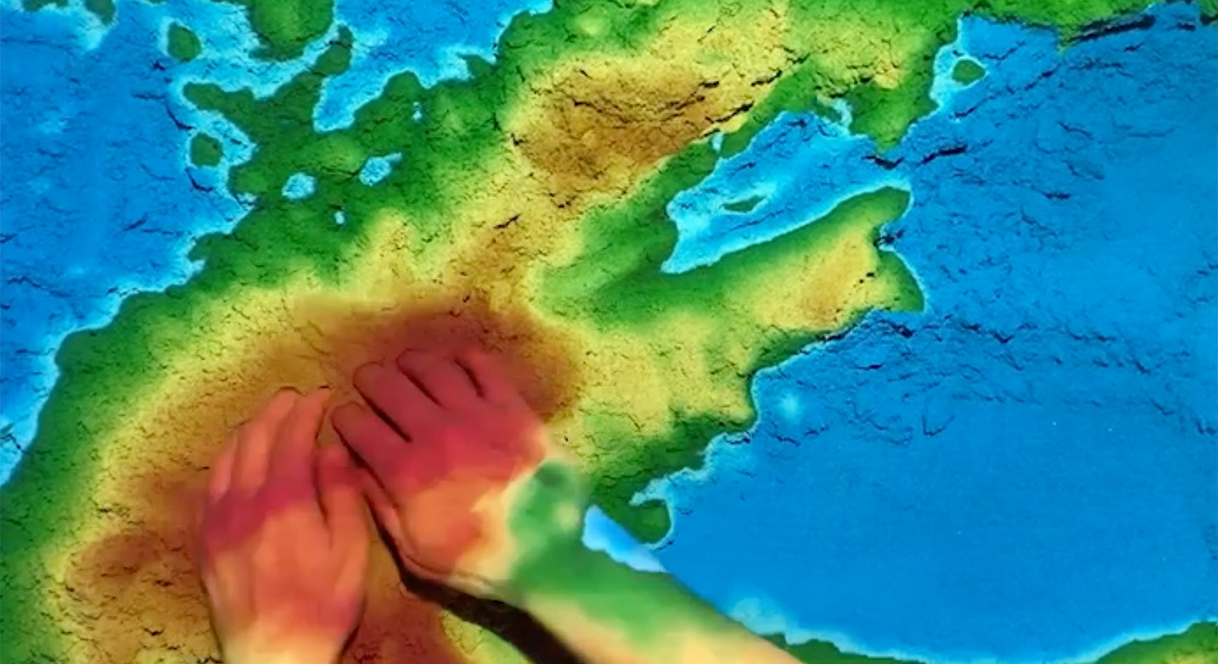 Aardrijkskundeles met een Augmented Reality zandbak? Jazeker!