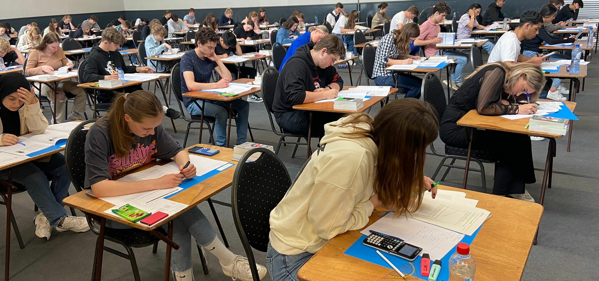 Oefenen met de examens