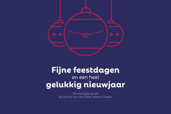 Fijne feestdagen en een heel gelukkig nieuwjaar.